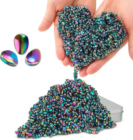 Ferrite Putty, 500+ Colorful Ferrite Stones for Desk & Office, Tactile Adult Fidget Accessory for Focus, Relaxation, Stress Relief & Desk Decor in Kuwait