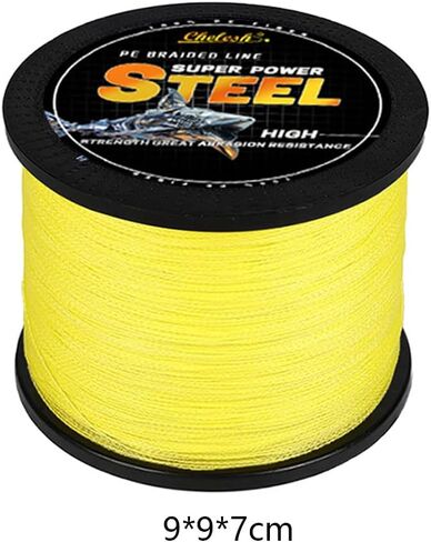Premium 1000M Fishing Reel Compatible Braided Fishing Line – 4-Strand Abrasion-Resistant Strong Fishing Reel Line in Saudi Arabia