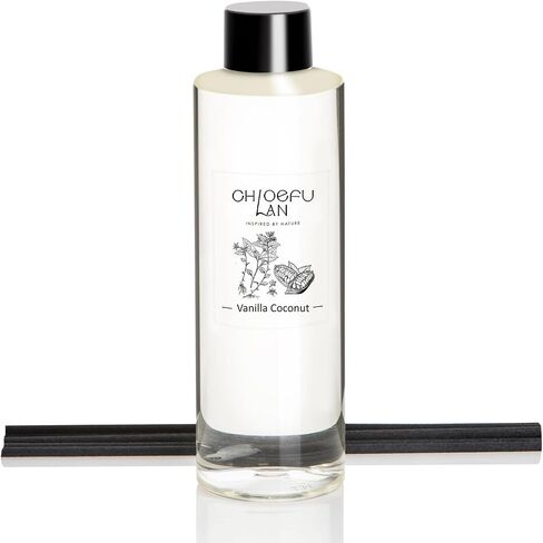 Hotel Scented Oil Diffuser Refill 200ml/6.76 fl oz Natural Essential Scented Oil - Best for Aromatherapy, SPA and Home, 0% Alcohol, Unique Blend to Promote Sleep & Relieve Stress in Kuwait