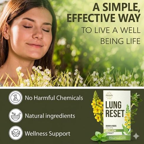 CONVERTTA Herbal Diffuser | Natural Mullein & Thyme Botanical Extract | Plant-Based Wellness | 3K Series (Green, 2 Stick (Pack of 1)) in Saudi Arabia