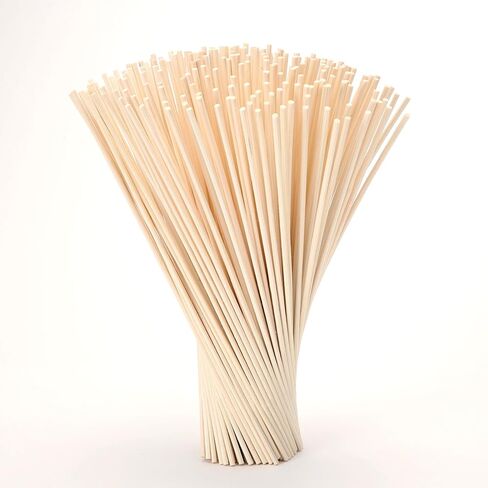 TOMCENXI 60PCS Reed Diffuser Sticks,10 Inch Natural Rattan Wood Sticks,Diffuser Refills,Essential Oil Aroma Diffuser Replacements Sticks for Home,Office in Saudi Arabia