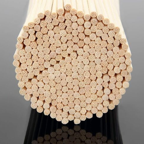 TOMCENXI 60PCS Reed Diffuser Sticks,10 Inch Natural Rattan Wood Sticks,Diffuser Refills,Essential Oil Aroma Diffuser Replacements Sticks for Home,Office in Saudi Arabia