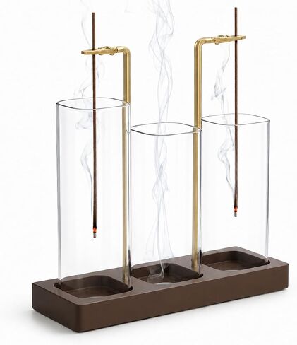 3 in 1 Incense Holder, Incense Burner, Insence-Stick Holder Mess-Free Incense Burner Holder, Ideal for Meditation, Yoga, Relaxation, and Home Decor - Anti-Ash Flying in Saudi Arabia