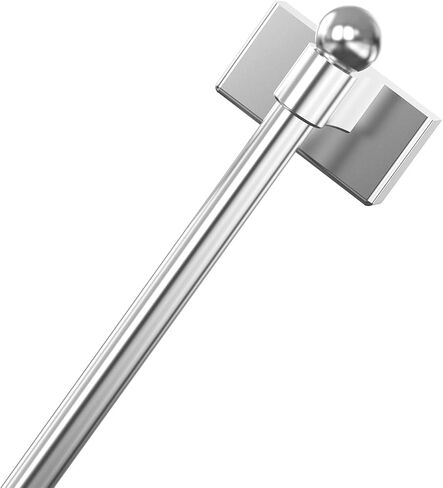 Adjustable Magnetic Curtain Rod for Metal Doors from 16" to 28",[Magnetic Towel Bar][Magnet Curtain Rod for Classroom Whiteboard][french door curtain rod ](BLACK, 16-28 Inch 2 Pack) in Saudi Arabia