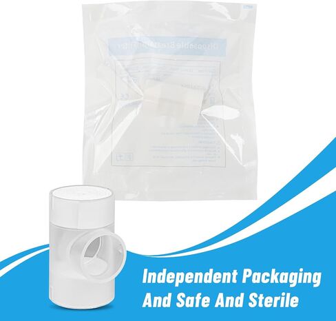 10 Pcs Tracheostomy HME Heat Moisture Exchanger Individually Sealed Package Tracheotomy Humidifier HME Filters in Saudi Arabia