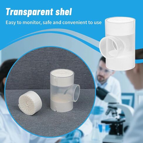 10 Pcs Tracheostomy HME Heat Moisture Exchanger Individually Sealed Package Tracheotomy Humidifier HME Filters in Saudi Arabia