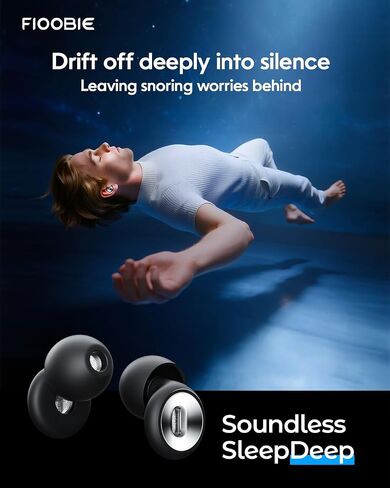 2026 Pro Ear Plugs for Sleeping, 46dB ASTM Certified Noise Cancelling Ear Plugs for Side Sleepers, 360° Pressure-Balanced, Snore & Noise Blocking with 6 Ear Tips, All-Day Comfortable Fit, Black in Kuwait