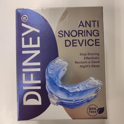 Difiney Anti Snoring Device: FDA-Cleared Anti Snoring Mouthpiece – Adjustable Snore Stopper Mouth Guard for Men & Women to Sleep Better – Reusable Nighttime Use with Storage Case in Kuwait