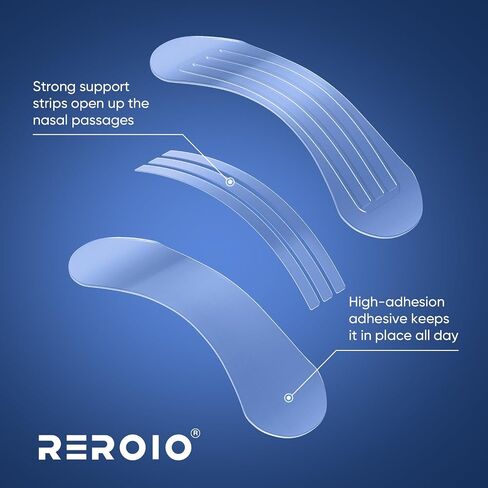 Nasal Strips for Snoring – Comfortable Nose Strips for Breathing,Anti Snoring Devices,Skin-Friendly Snoring Solution for Better Airflow & Restful Sleep in Saudi Arabia