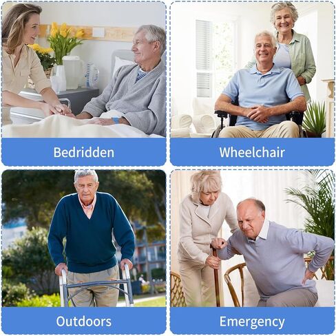 2026 Upgraded Urine Collection Bag, Reusable Condom Catheter with 1000ml/2000ml Urine Collector Bags, Portable Wearable Urinal for Men, Nighttime Male External Catheter for Elderly Men in Kuwait