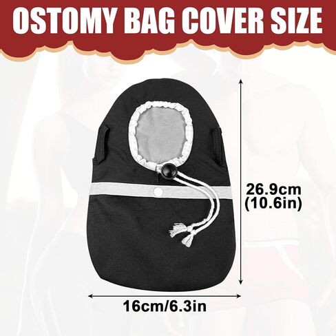 1pcs Ostomy Bag Covers, Ostomy Pouch Cover for Men and Women, Waterproof Colostomy Liners, Ostomy Care Lifestyle Accessories in Saudi Arabia