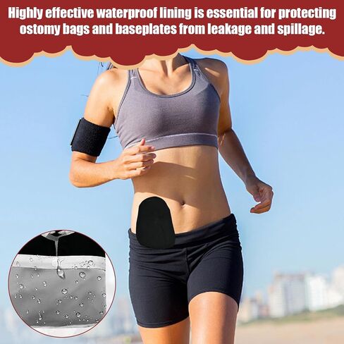 1pcs Ostomy Bag Covers, Ostomy Pouch Cover for Men and Women, Waterproof Colostomy Liners, Ostomy Care Lifestyle Accessories in Saudi Arabia