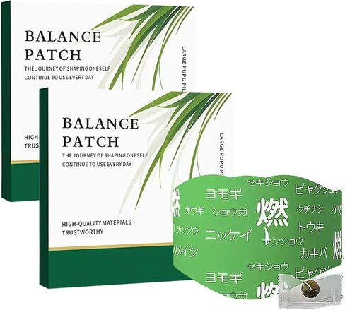 Balance Patch, Plant Herbal Navel Patches for Menstrual Cramp, 2026 New Herbal Balance Patch for Waist & Abdomen, Gentle Formula for All Skin (2boxes，10 Patches) in Kuwait