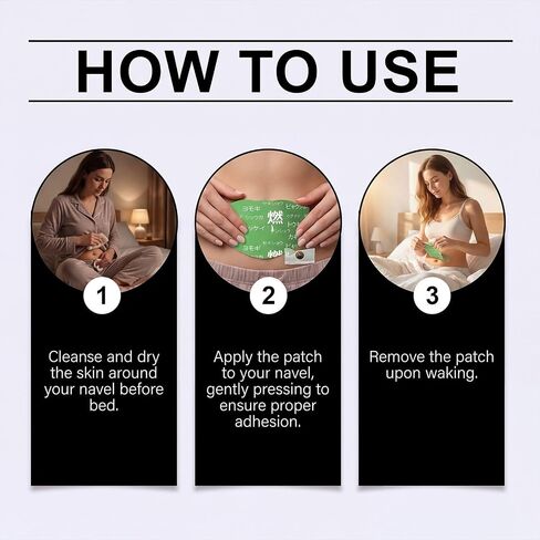 Balance Patch, Plant Herbal Navel Patches for Menstrual Cramp, 2026 New Herbal Balance Patch for Waist & Abdomen, Gentle Formula for All Skin (2boxes，10 Patches) in Kuwait
