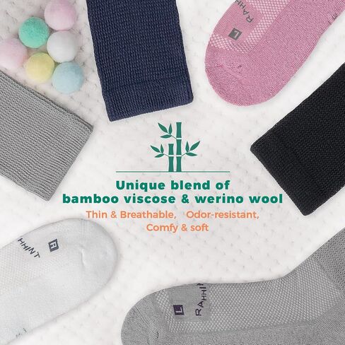 Merino Wool Diabetic Socks for Men Women Thick Warm Loose Fit Non Binding Wide Feet Soft Breathable in Kuwait