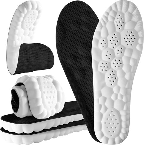 Orders My 4D Cloud Steppers Insoles for Men and Women - Shock Absorption Inserts, Soft Anti-Fatigue, Relieve Foot Pain, Memory Foam Insoles for Shoes, Boots & Sneakers Placed Recently by Me in Kuwait