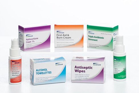 Class-A First Aid Refills Supplies Without Cabinet | Essential Medications for Emergency Preparedness | Ensuring Long-Lasting Reliability | Exceeds OSHA/Ansi Z308.1 2015, Over 600 PCS in Saudi Arabia