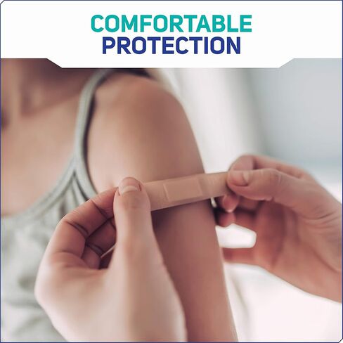 Care Science Fabric Adhesive Bandages, 200 ct Bulk Assorted Sizes | Flexible + Breathable Protection for First Aid and Wound Care in Saudi Arabia