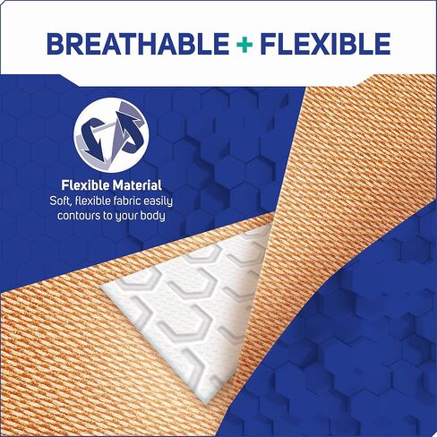 Care Science Fabric Adhesive Bandages, 200 ct Bulk Assorted Sizes | Flexible + Breathable Protection for First Aid and Wound Care in Saudi Arabia