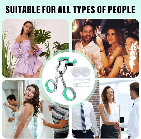 Easy Contact Lens Applicator Tool for Beginners, Professional Contacts Applicator Tool for Long Nails, Soft Tweezer Contact Lens Remover Tool with Storage Box, Portable Set in Saudi Arabia