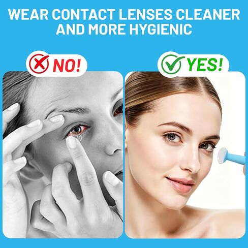 6pcs Silicone Contact Lens Remover Tool,Portabl 6 Colors Hard Contact Lens Applicator for RGP & Scleral Lenses with Sanitary Cases- Plunger Suction Cup (Multicolor) in Saudi Arabia