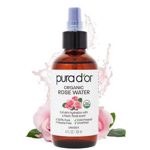PURA D'OR 4 Oz Organic Vitamin E Oil 70,000 IU, USDA Certified Ayurvedic Skin Care, Face, Body w/Argan, Jojoba, Rosehip, Apricot, Almond & Avocado, Lightweight Moisturizer for Soft, Smooth Skin in Kuwait
