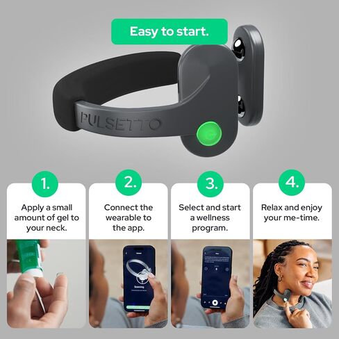 Pulsetto Lite (V1) Wellness Wearable – Relaxation & Daily Wellness Support Device in Saudi Arabia
