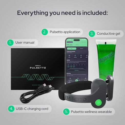 Pulsetto Lite (V1) Wellness Wearable – Relaxation & Daily Wellness Support Device in Saudi Arabia