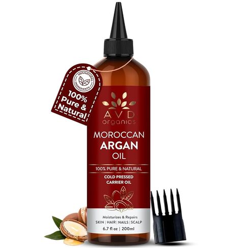 AVD ORGANICS Rosemary Oil for Hair Growth & scalp | Infused with Boitin | Hair Stregthening Nourishing and Volumizing | infused with Jojoba & Castor Oil | NON - GMO 120ml in Saudi Arabia