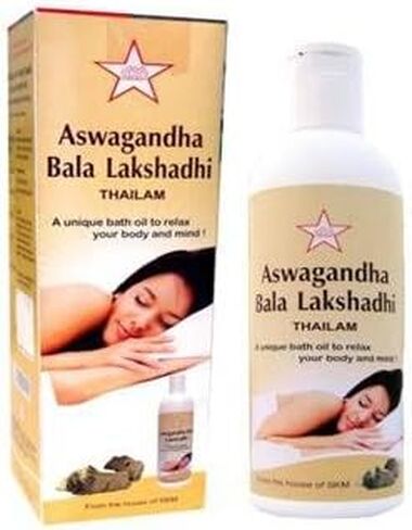 SKM Aswagandha Bala Lakshadhi Thailam Oil (100 ml) in Kuwait