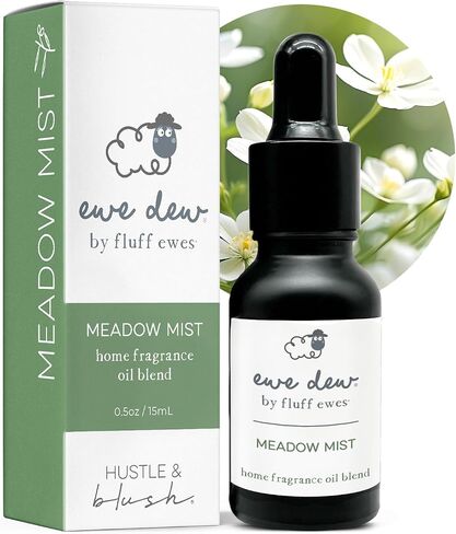 Hustle & Blush Essential Oil for Dryer Balls, 15ml Cottontail, Natural Laundry Fragrance, Long-Lasting Fresh Scent, Wool Dryer Balls Ideal for Diffusers, Candle Making, Multi-Use for Home & DIY in Kuwait