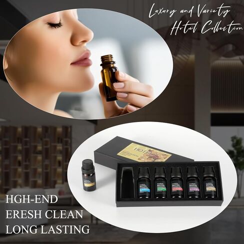 Essential Oils Set-Hotel Collection Diffuser Oil Gift Set,Premium Essential Oil for Diffusers, Home Care, Fragrance, Humidifiers in Kuwait