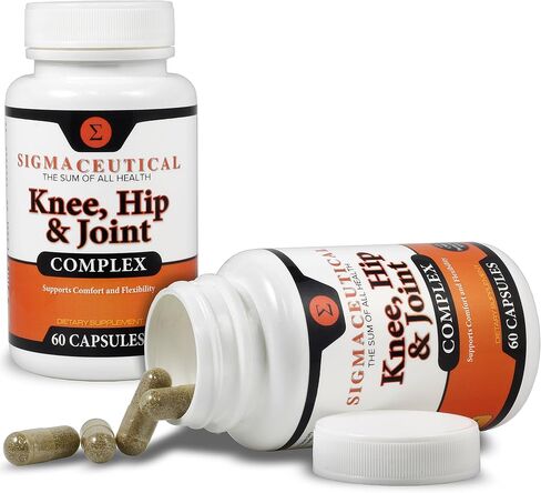 Advanced Joint Support Supplement for Knees & HIPS w/Hyaluronic Acid Turmeric Curcumin MSM Supplement Capsules (Non-GMO) in Saudi Arabia
