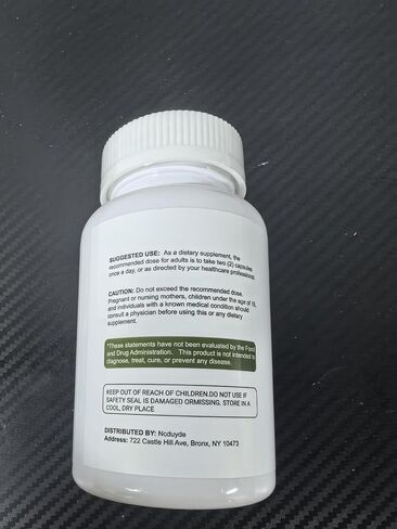 مكمل Ncduyde NAD+، Liposomal NAD Nicotinamide Riboside Resveratrol 1500 mg - مضاد للشيخوخة وصحة الدماغ، وتحسين الطاقة - خصيصًا للنساء والرجال، 120 كبسولة in Kuwait
