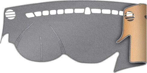 Upgrade Dacron Dashboard Cover Fit for 2011-2014 Hyundai Sonata Effective Anti Glare, Reduce Reflection, Sun Protection, Dust Proof, Moisture Absorption UV-Proof -Grey in Kuwait