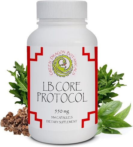 LB CORE Protocol Capsules 550 mg 336 Capsules Made in USA – Herbal Blend with Japanese Knotweed, Cat’s Claw, Andrographis, Sarsaparilla & Dandelion Non-GMO Gluten-Free Vegetarian* in Saudi Arabia