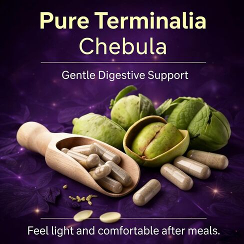 Third Eye Capsules,Pure Terminalia Chebula Fruit Extract,60 Count in Saudi Arabia