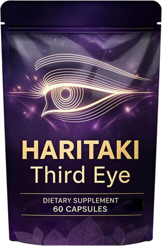 PEPTIQUES Third Eye Capsules – Terminalia Chebula Extract – Supports Digestive Comfort & Focus – Vegan, Gluten-Free, Non-GMO – 60 Veggie Caps in Saudi Arabia