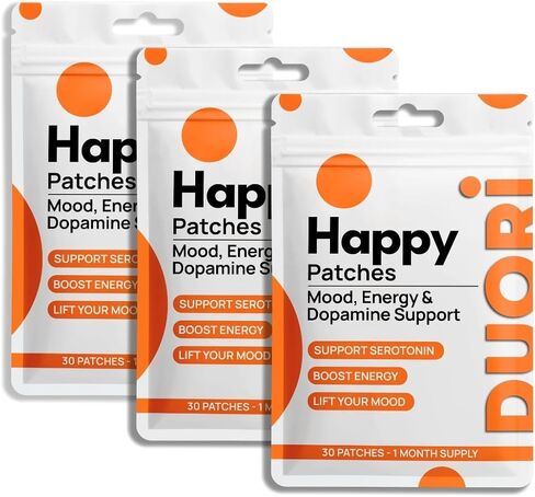 Happy Patch - Vegan & Natural - 3 Pack - 90 Patches in Saudi Arabia
