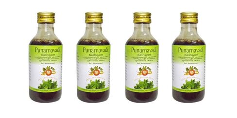 4 x AVP Punarnavadi Kashayam - 200ml (Pack of 4) in Saudi Arabia
