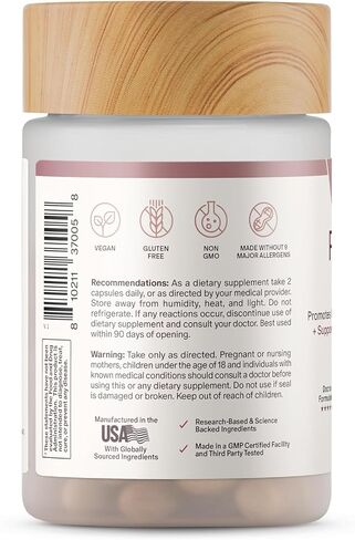 Snap Supplements Perimeno Health, Perimenopause Support Supplement for Women, Botanical Complex with Shatavari for Hormone Balance and Harmony, Mood and Vitality, 60 Capsules in Saudi Arabia