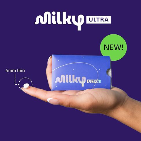 Milky Ultra Lactose Intolerance Pills - 21,000 FCC - Extra Strength Dairy Relief for Lactose Intolerance - Lactase Enzyme Tablets - Portable Credit Card Sleeves (48 Count - Black Hole) in Saudi Arabia