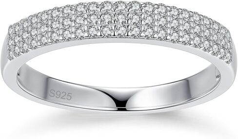 Ladies Ring-Moissanite Diamond Ring -with GRA Certificate, 925 Sterling Silver,D Color and VVS1 Clarity Grade, Plasma Cutting Craftsmanship, Suitable for Parties/Travel/Weddings/Birthd in Saudi Arabia