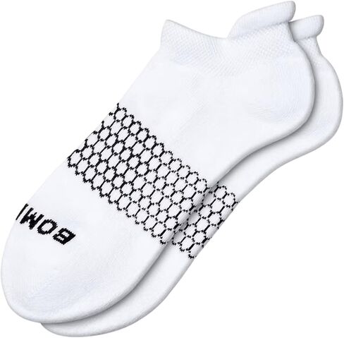 BOMBAS Women's Solids Black/White/Gray Ankle Large Socks, 6 Pairs Socks, Size 8-13 in Saudi Arabia