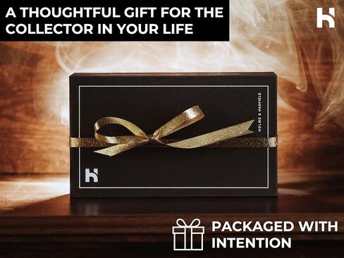 Holme & Hadfield Watch Cleaning Kit – Luxury Crystal & Leather Care Solution | 2 Brushes, Microfiber & Polishing Cloth | Premium Gift Packaging in Kuwait