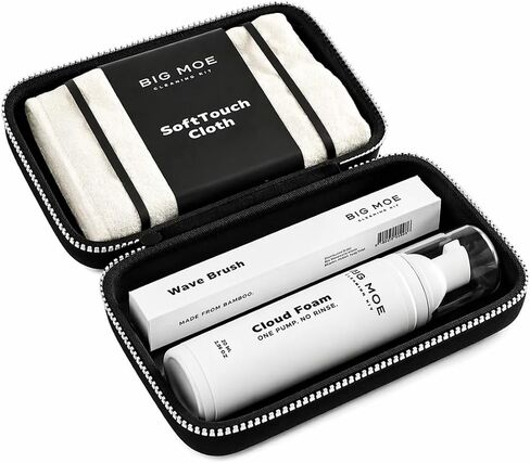 Big MOE Luxury Watch Cleaning Kit – Premium Foam Cleaner for Watches & Jewelry – Includes Brush, Microfiber Cloth & Travel Case – Safe for Stainless Steel, Gold & Luxury Watches in Kuwait