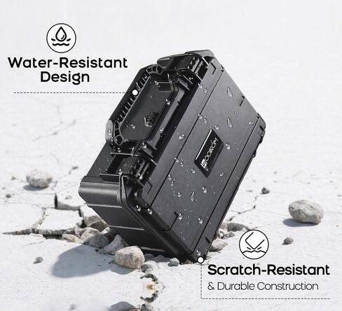 Carry Case for Portable AED Defibrillator & Accessories, Hard Shell Waterproof Protective Case, Compatible with OnSite & Home AED M5066A/M5068A, for Home, Office & Travel Carrying (Case Only) in Saudi Arabia