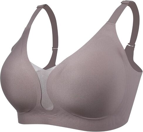 Mastectomy Bra with Pockets - Post Surgery Bra for Breast Forms Wireless Everyday Bra in Saudi Arabia