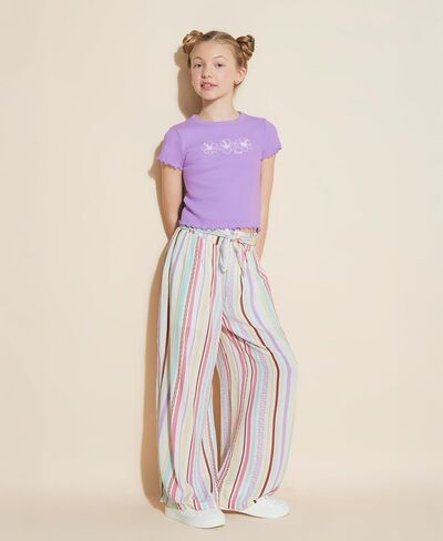 Roxy Girls' Wide Leg Crinkle Crepe Lightweight Bali Pant in Kuwait