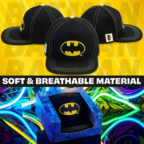 Batman | Avengers | TMNT Kids Baseball Cap & Sunglasses with UV Protection, Adjustable Sun Hat, Gifts for Boys 6–14 in Saudi Arabia